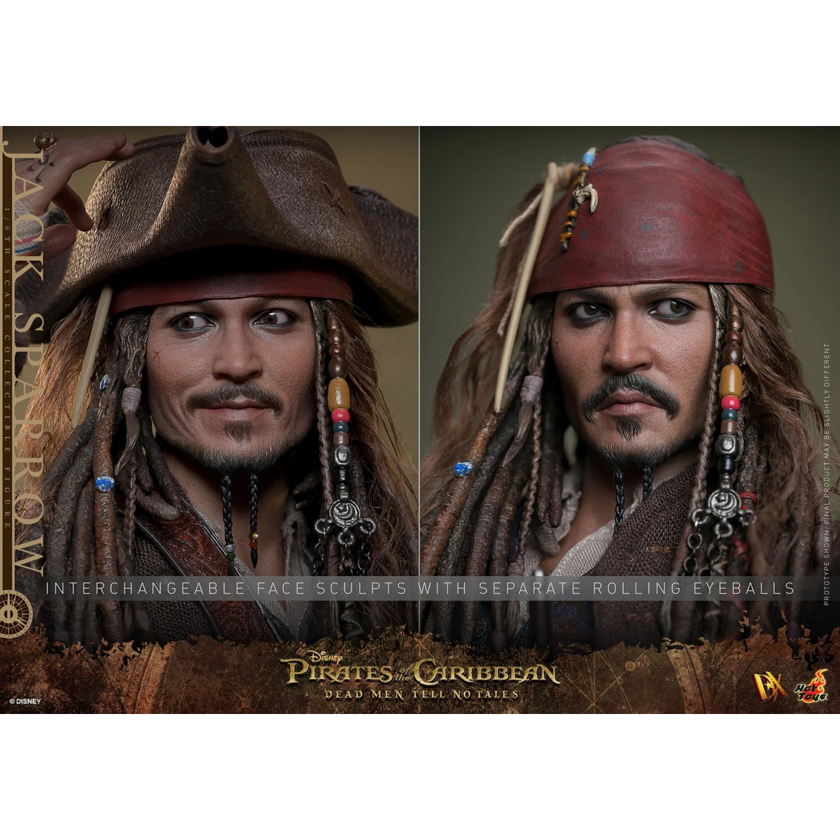 Hot Toys Pirates of the Caribbean - Jack Sparrow Collector Edition - Dead Men Tell No Tales