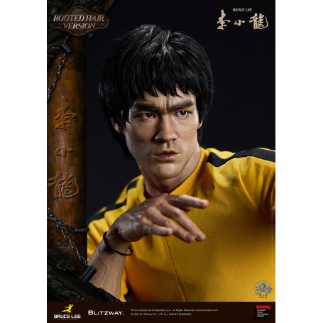 Blitzway - Bruce Lee Rooted Hair Ver. 1/4 - 50th Anniversary Tribute - The Game of Death
