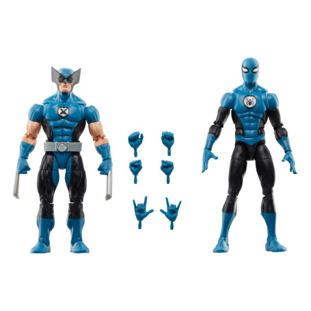 Marvel Legends - Wolverine and Spider-Man - Fantastic Four 2 pack