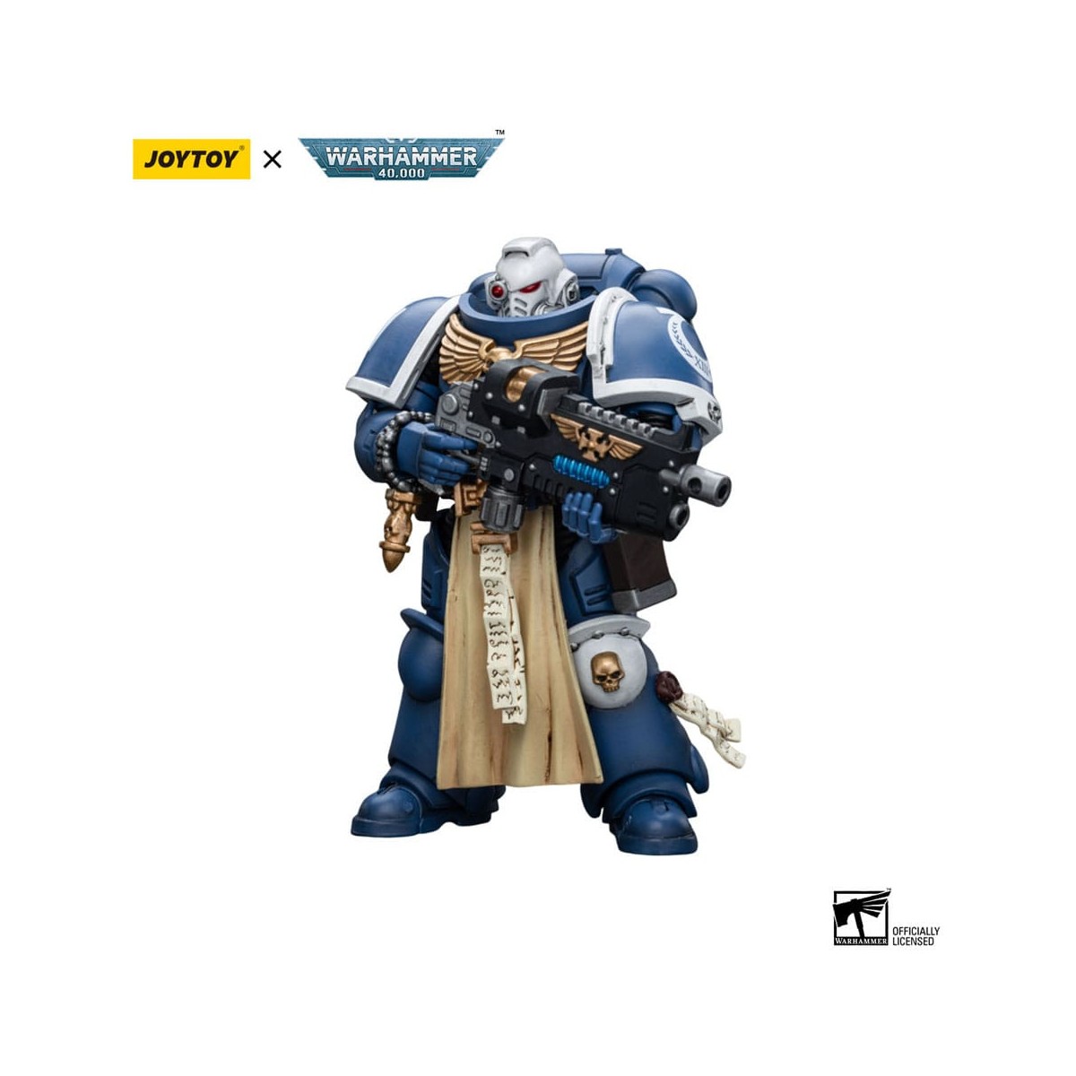 JoyToy - Space Marines - Ultramarines - Sternguard Veteran with Combi-Plasma 1/18 - Warhammer 40K