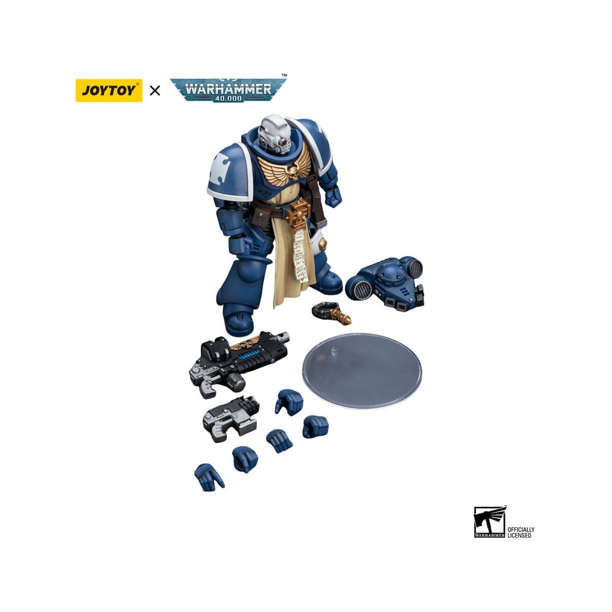 JoyToy - Space Marines - Ultramarines - Sternguard Veteran with Combi-Plasma 1/18 - Warhammer 40K