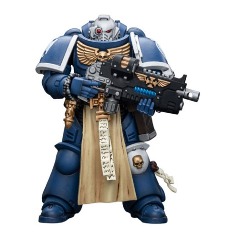 JoyToy - Space Marines - Ultramarines - Sternguard Veteran with Combi-Plasma 1/18 - Warhammer 40K