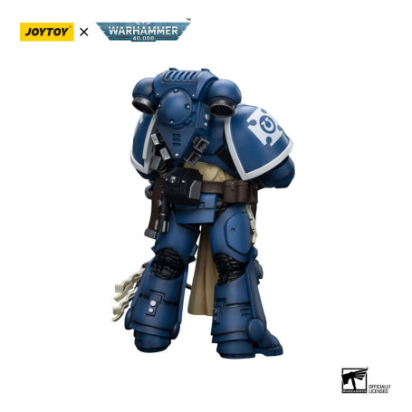 JoyToy - Space Marines - Ultramarines - Sternguard Veteran with Auto Bolt Rifle 1/18 - Warhammer 40K