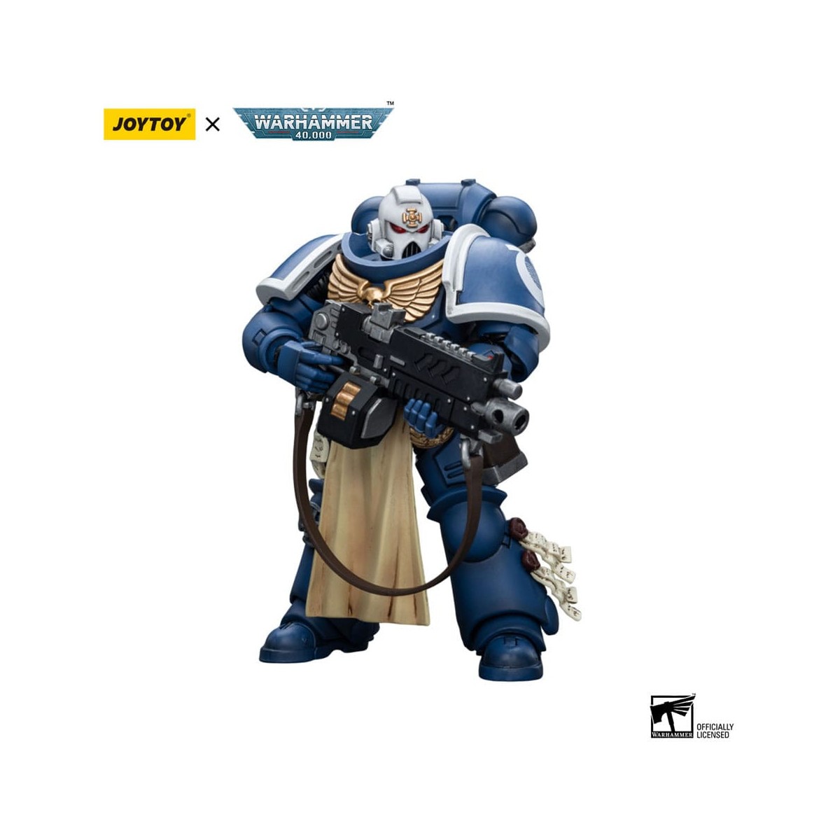JoyToy - Space Marines - Ultramarines - Sternguard Veteran with Auto Bolt Rifle 1/18 - Warhammer 40K