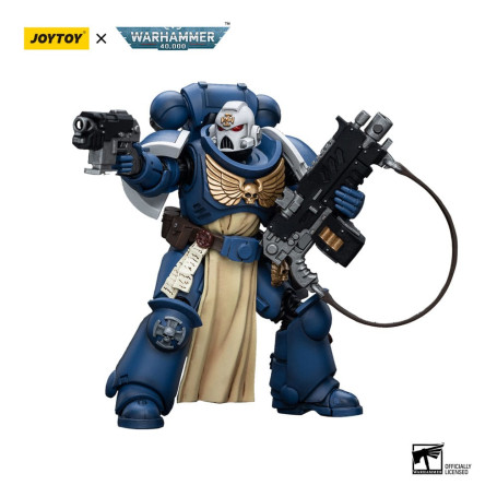 JoyToy - Space Marines - Ultramarines - Sternguard Veteran with Auto Bolt Rifle 1/18 - Warhammer 40K