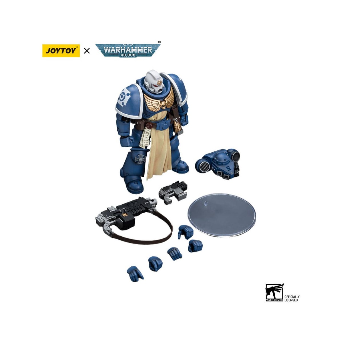JoyToy - Space Marines - Ultramarines - Sternguard Veteran with Auto Bolt Rifle 1/18 - Warhammer 40K