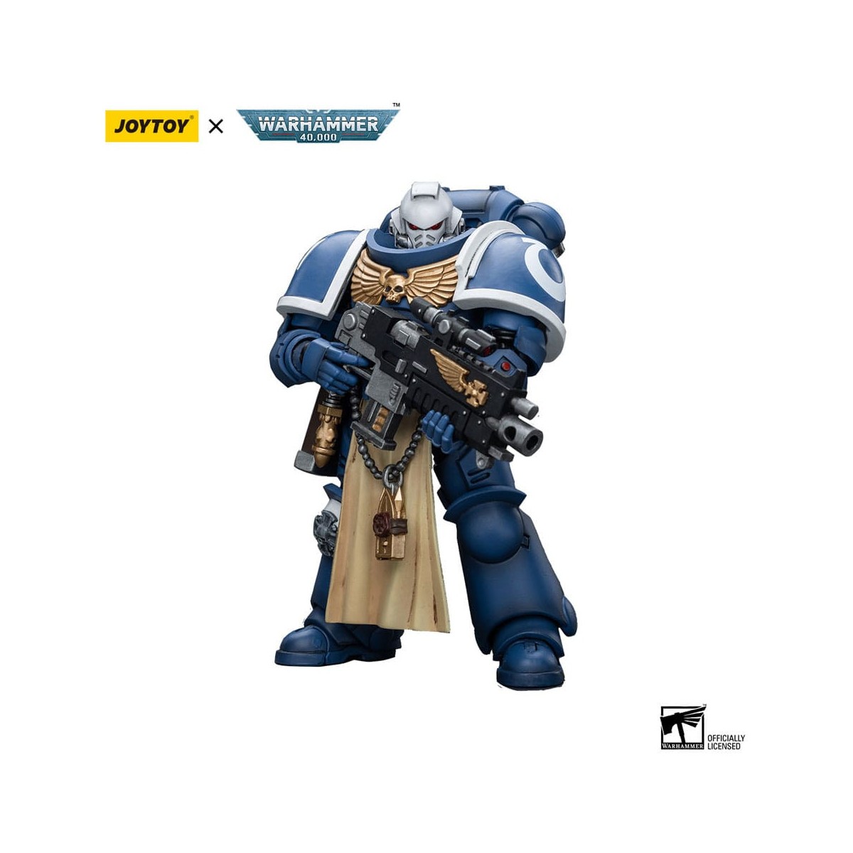 JoyToy - Space Marines - Ultramarines - Sternguard Veteran with Bolt Rifle 1/18 - Warhammer 40K