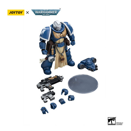 JoyToy - Space Marines - Ultramarines - Sternguard Veteran with Bolt Rifle 1/18 - Warhammer 40K