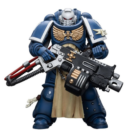 JoyToy - Space Marines - Ultramarines - Sternguard Veteran with Heavy Bolter 1/18 - Warhammer 40K