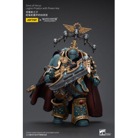 JoyToy Space marines - Sons of Horus - Legion Praetor with Power Axe 1/18 - The Horus Heresy