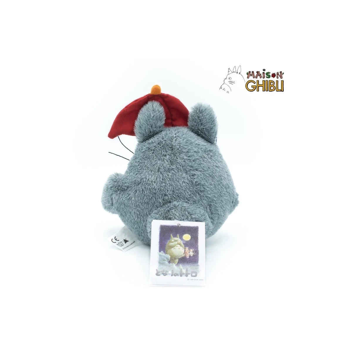 Maison Ghibli Totoro Plush with Red Umbrella - Mon Voisin Totoro