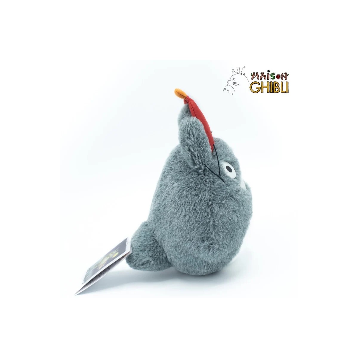 Maison Ghibli Totoro Plush with Red Umbrella - Mon Voisin Totoro