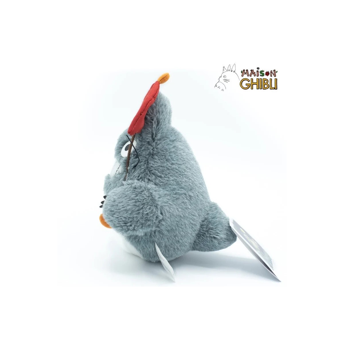 Maison Ghibli Totoro Plush with Red Umbrella - Mon Voisin Totoro