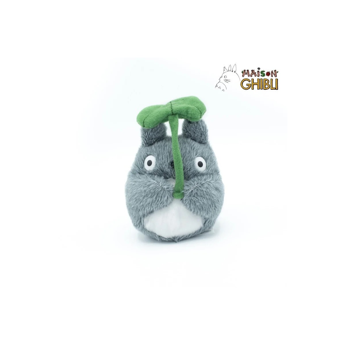 Maison Ghibli Plush Beanbag Totoro Avec Sa Feuille - My Neighbor Totoro
