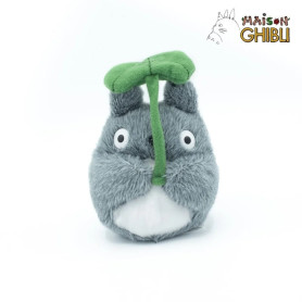 Maison Ghibli Plush Beanbag Totoro Avec Sa Feuille - My Neighbor Totoro