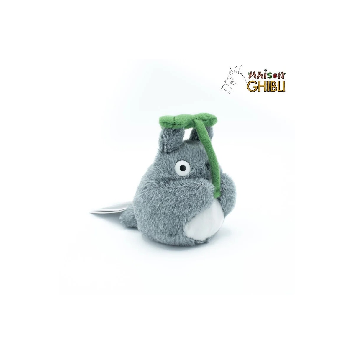 Maison Ghibli Plush Beanbag Totoro Avec Sa Feuille - My Neighbor Totoro