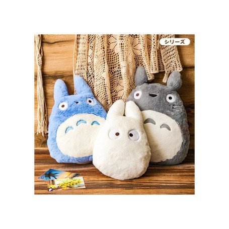 Maison Ghibli Nakayoshi Cushion Totoro White - Mon Voisin Totoro