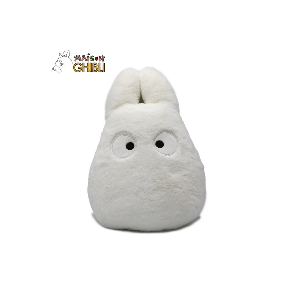 Maison Ghibli Nakayoshi Cushion Totoro White - Mon Voisin Totoro