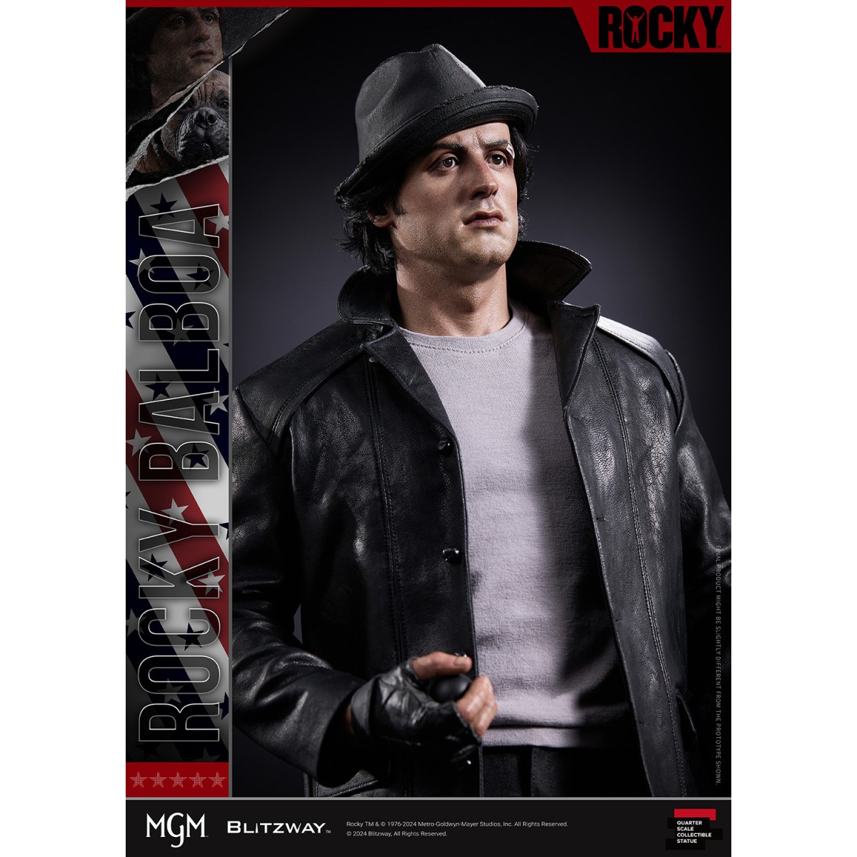 Blitzway Statue 1/4 Hybrid Rocky - Sylvester Stallone