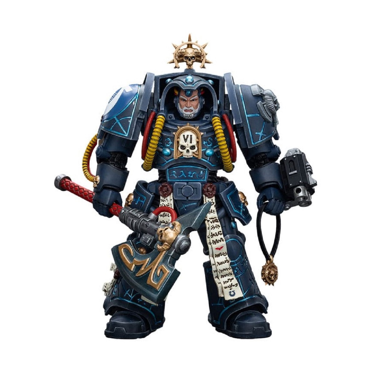JoyToy - Space Marines - Ultramarines - Librarian in Terminator Armour 1/18 - Warhammer 40K