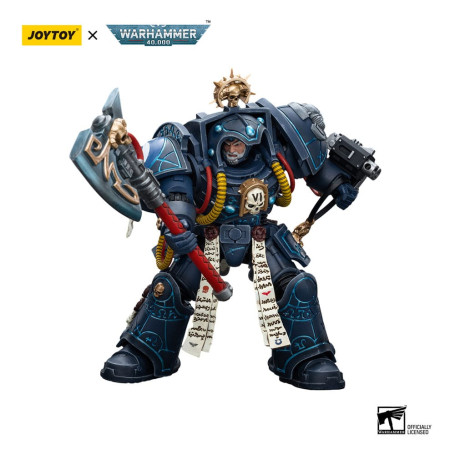JoyToy - Space Marines - Ultramarines - Librarian in Terminator Armour 1/18 - Warhammer 40K