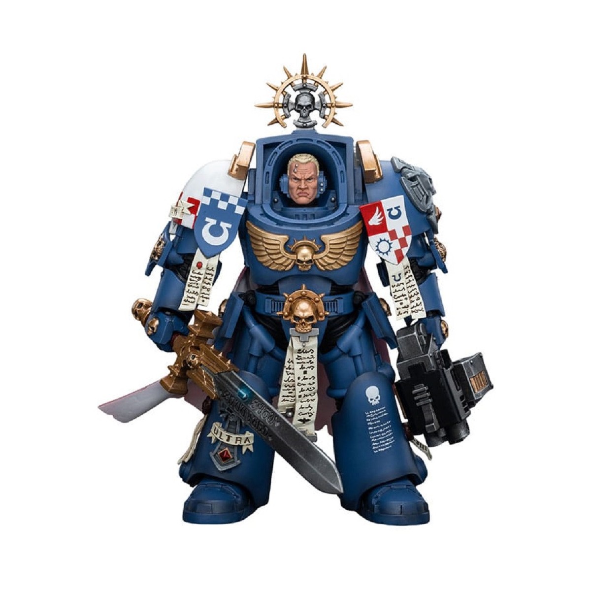 JoyToy - Space Marines - Ultramarines - Terminator Captain Severus Agemman 1/18 - Warhammer 40K
