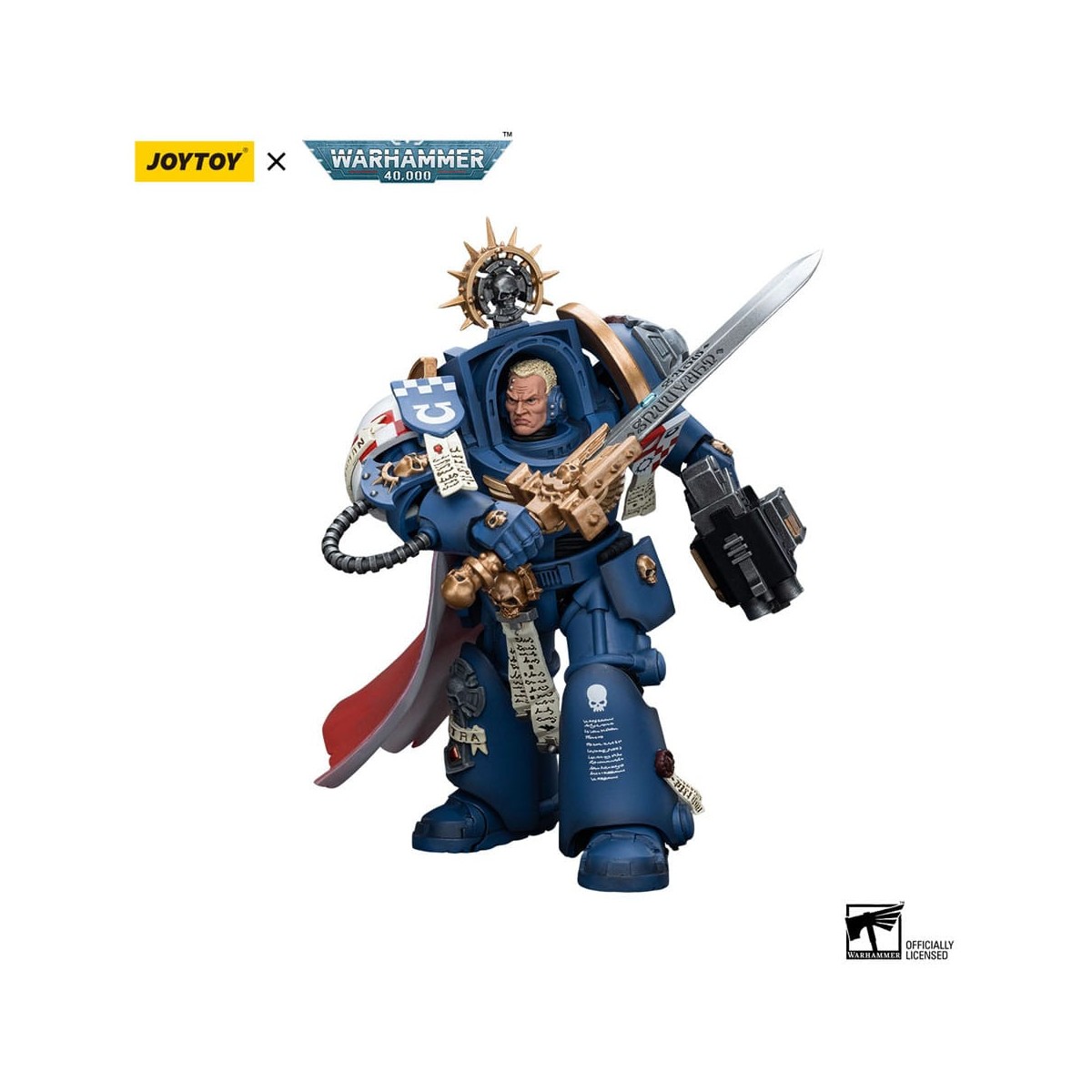 JoyToy - Space Marines - Ultramarines - Terminator Captain Severus Agemman 1/18 - Warhammer 40K