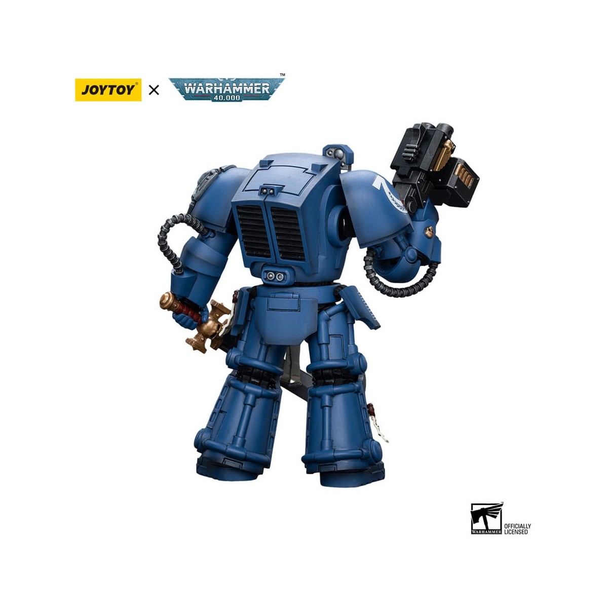 JoyToy - Ultramarines - Terminator Squad Sergeant with Power Sword and Teleport Homer 1/18 - WH40K
