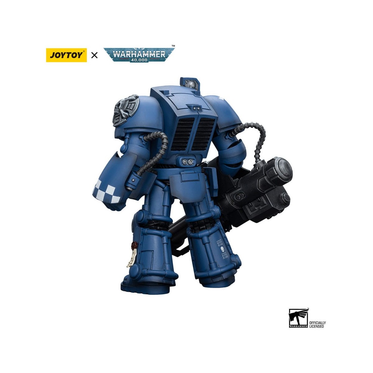 JoyToy Space Marines - Ultramarines - Terminator Squad Terminator with Storm Bolter 1/18 - Warhammer 40K