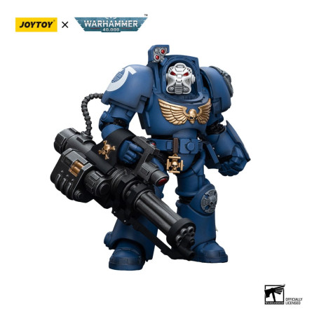 JoyToy Space Marines - Ultramarines - Terminator Squad Terminator with Storm Bolter 1/18 - Warhammer 40K