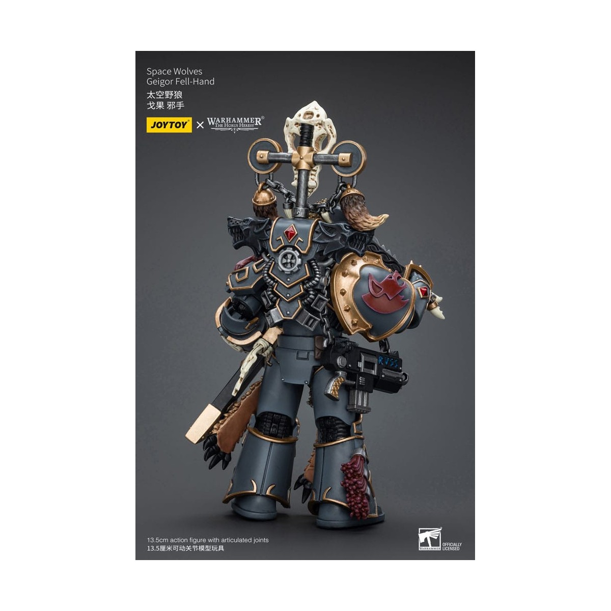 JoyToy Space Marines - Space Wolves - Geigor Fell-Hand - 1/18 - The Horus Heresy