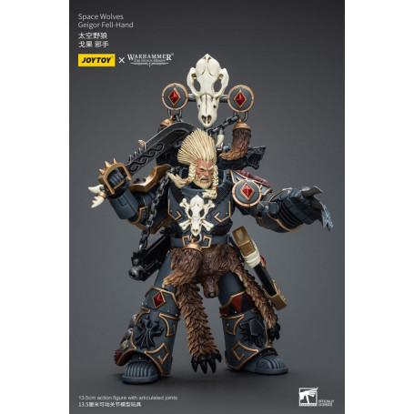 JoyToy Space Marines - Space Wolves - Geigor Fell-Hand - 1/18 - The Horus Heresy