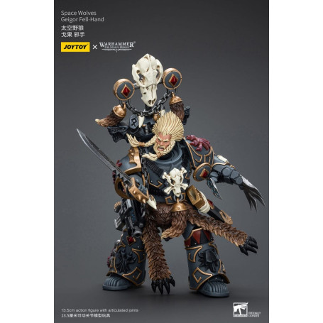 JoyToy Space Marines - Space Wolves - Geigor Fell-Hand - 1/18 - The Horus Heresy