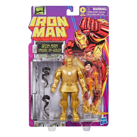 Marvel Legends Iron Man Model 09 - Retro Carded
