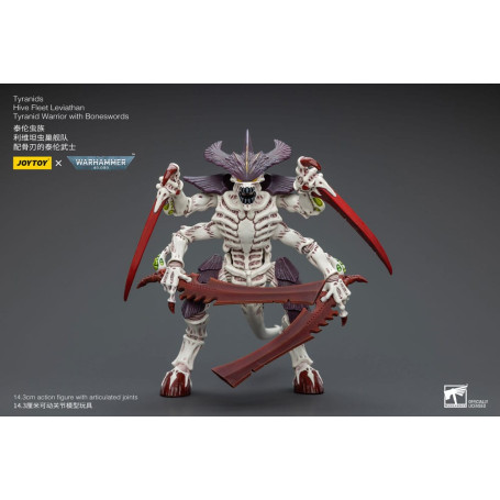 JoyToy Tyranids - Hive Fleet Leviathan Warrior with Boneswords 1/18 - Warhammer 40K