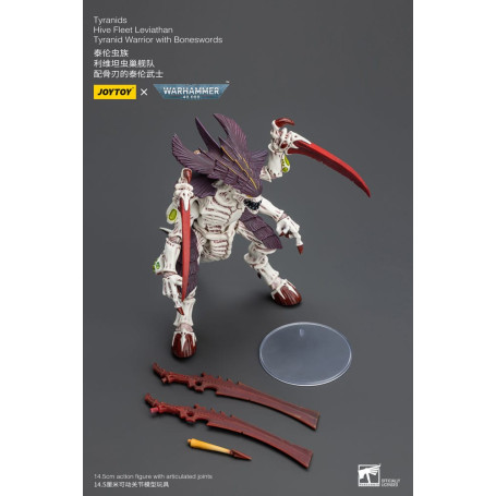 JoyToy Tyranids - Hive Fleet Leviathan Warrior with Boneswords 1/18 - Warhammer 40K