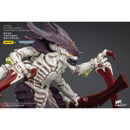 JoyToy Tyranids - Hive Fleet Leviathan Warrior with Boneswords 1/18 - Warhammer 40K