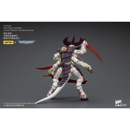 JoyToy Tyranids - Hive Fleet Leviathan Warrior with Boneswords 1/18 - Warhammer 40K