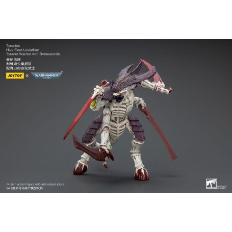 JoyToy Tyranids - Hive Fleet Leviathan Warrior with Boneswords 1/18 - Warhammer 40K
