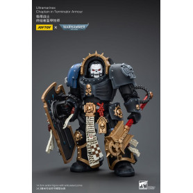 JoyToy Space Marines - Ultramarines - Chaplain in Terminator Armour 1/18 - Warhammer 40K