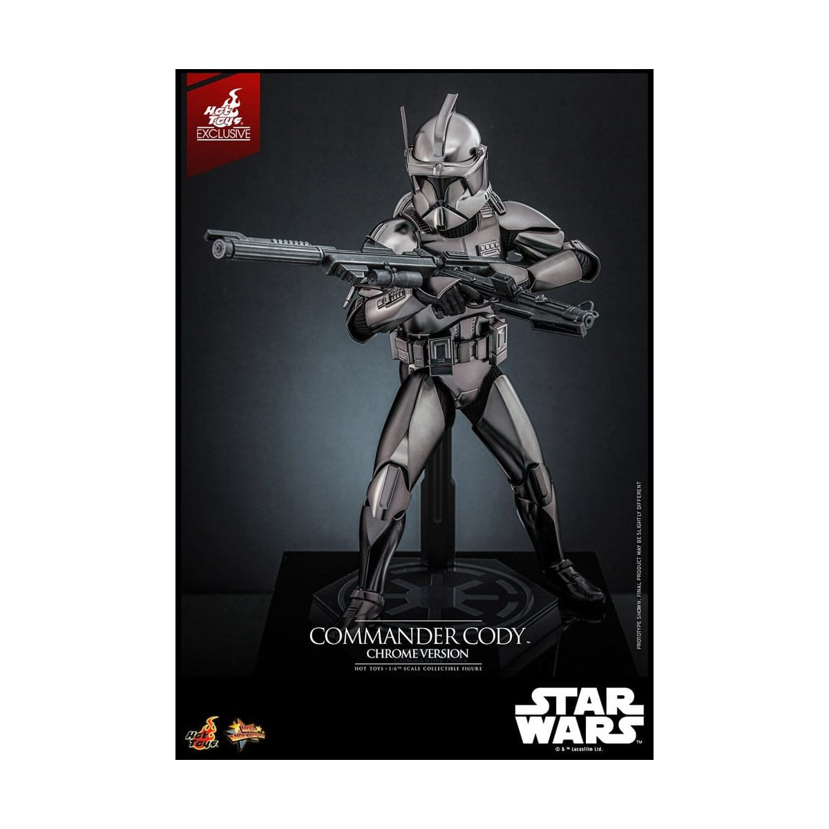 Hot Toys Star Wars - Commander Cody Chrome Exclusive Version MMS 1/6