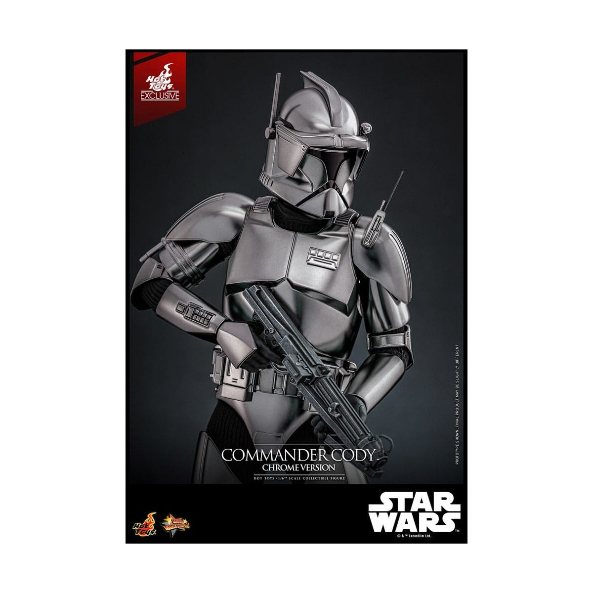 Hot Toys Star Wars - Commander Cody Chrome Exclusive Version MMS 1/6