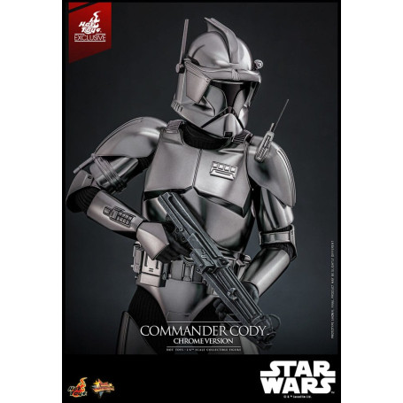 Hot Toys Star Wars - Commander Cody Chrome Exclusive Version MMS 1/6