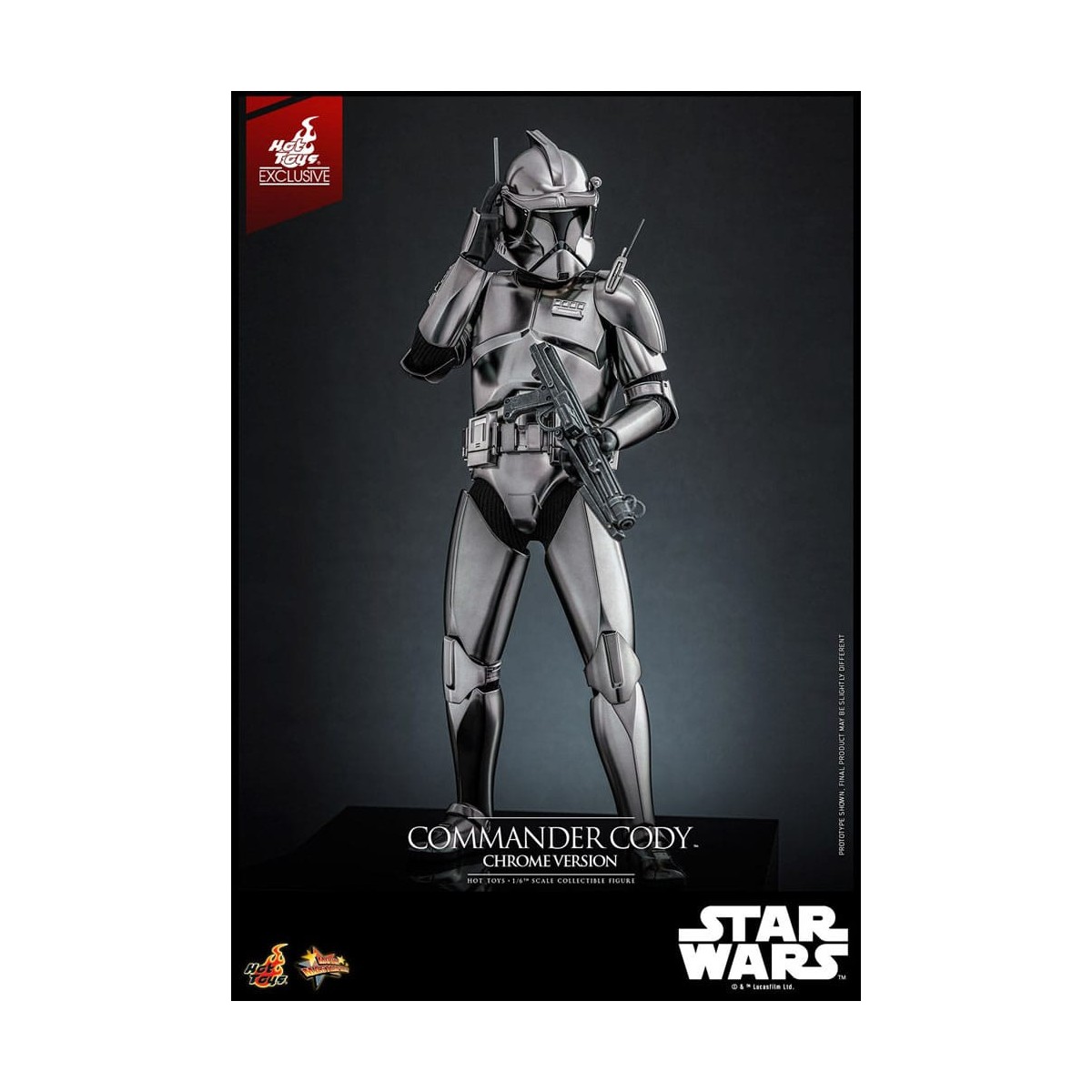 Hot Toys Star Wars - Commander Cody Chrome Exclusive Version MMS 1/6