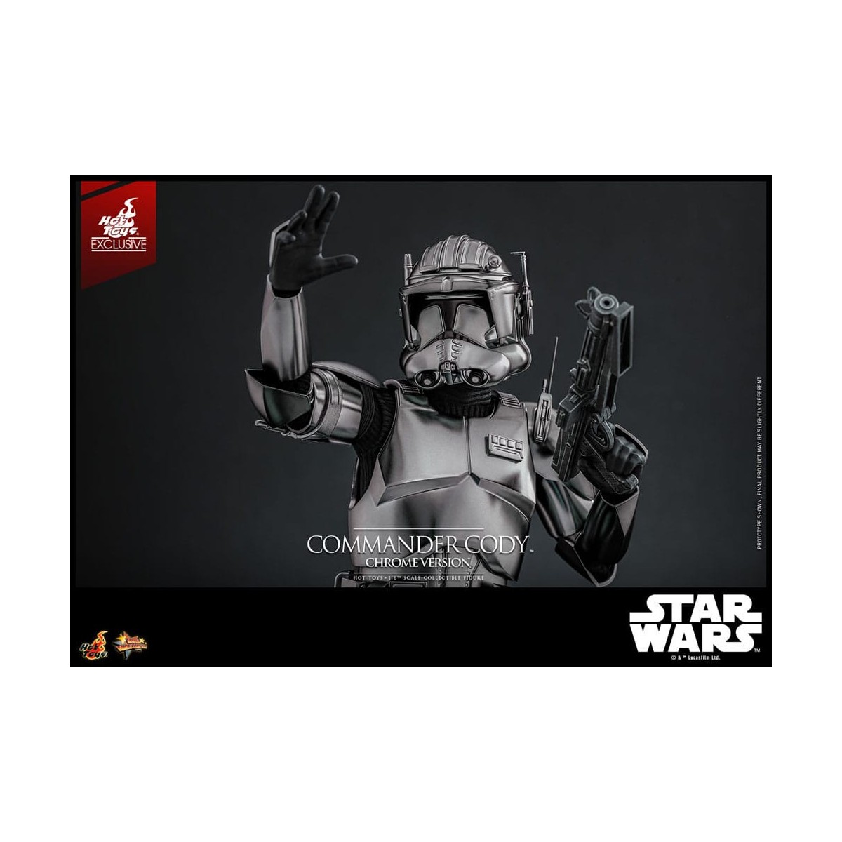 Hot Toys Star Wars - Commander Cody Chrome Exclusive Version MMS 1/6