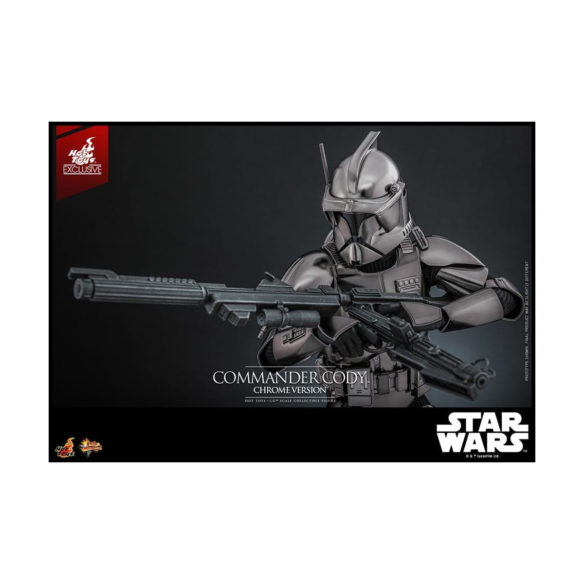 Hot Toys Star Wars - Commander Cody Chrome Exclusive Version MMS 1/6