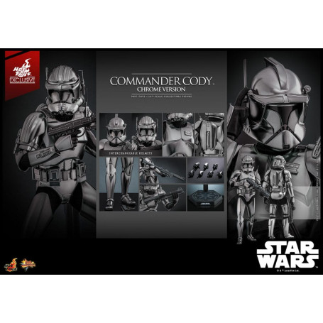 Hot Toys Star Wars - Commander Cody Chrome Exclusive Version MMS 1/6