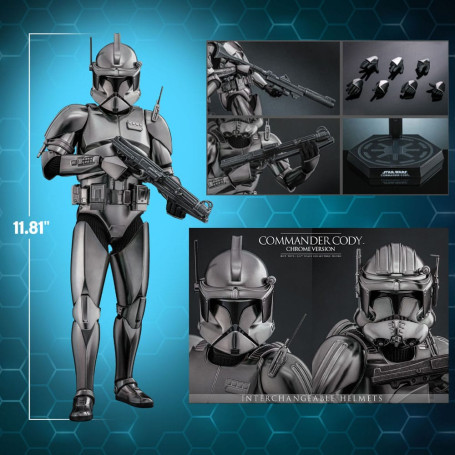 Hot Toys Star Wars - Commander Cody Chrome Exclusive Version MMS 1/6