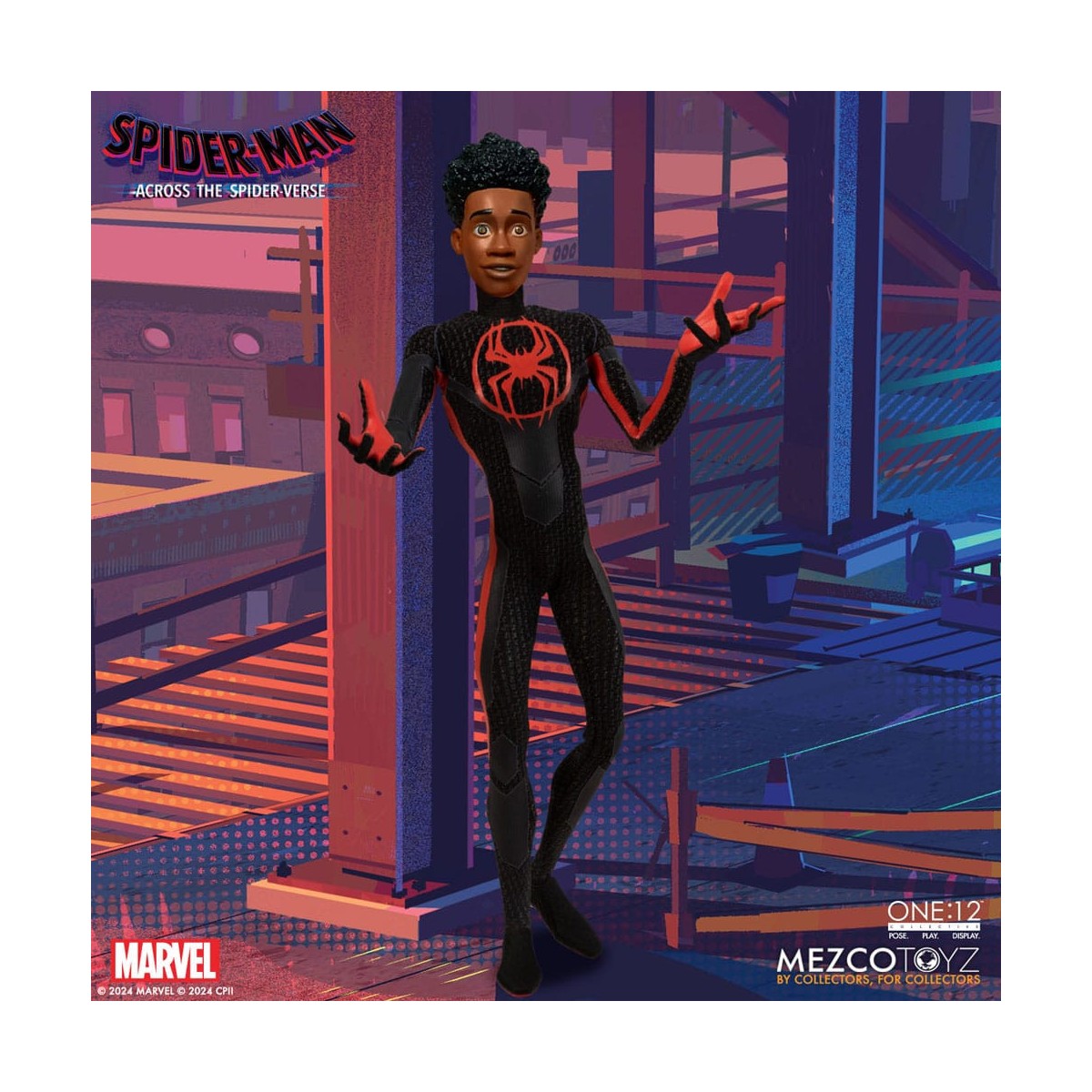 Mezco One 12 - Miles Morales - Marvel Across the Spider-Verse