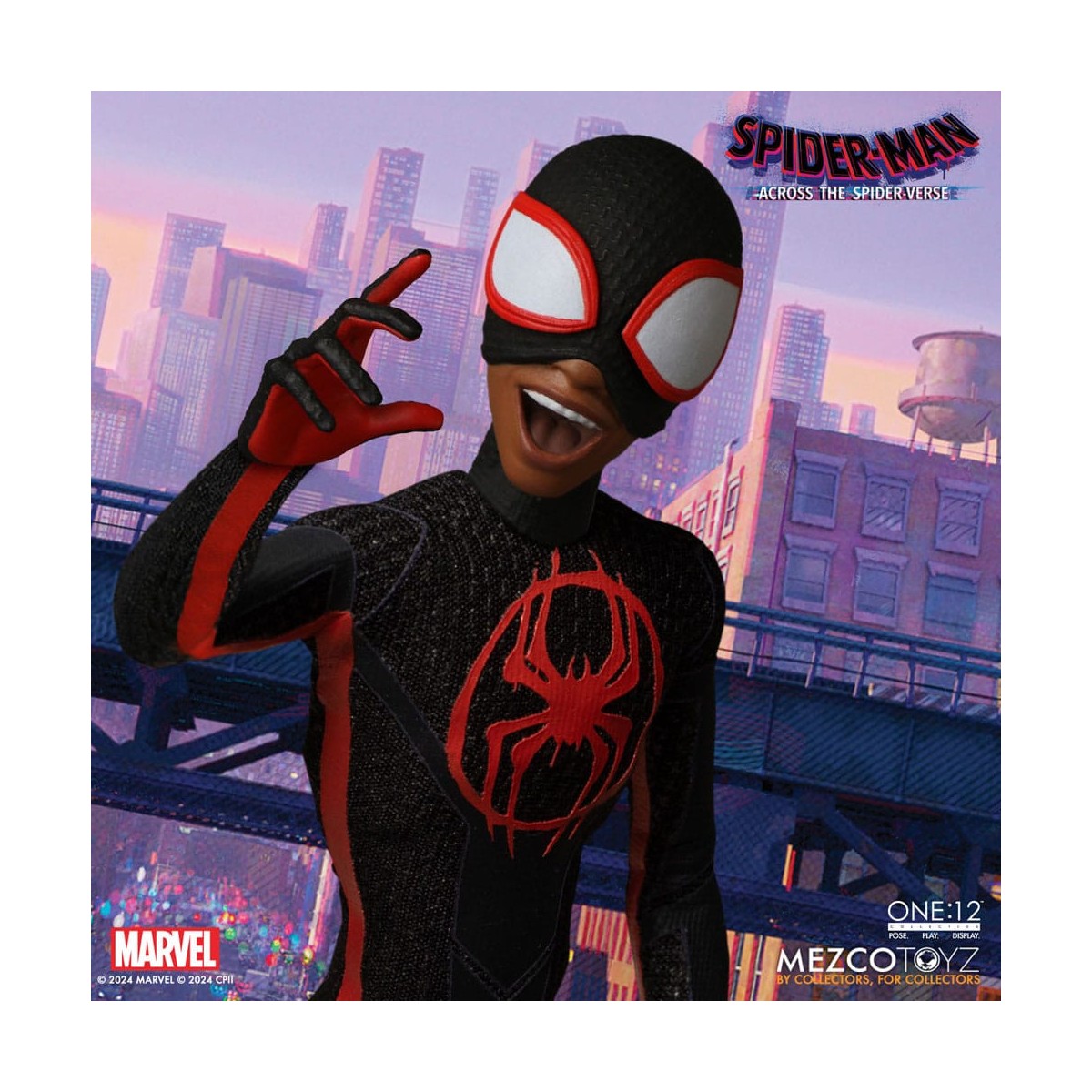 Mezco One 12 - Miles Morales - Marvel Across the Spider-Verse